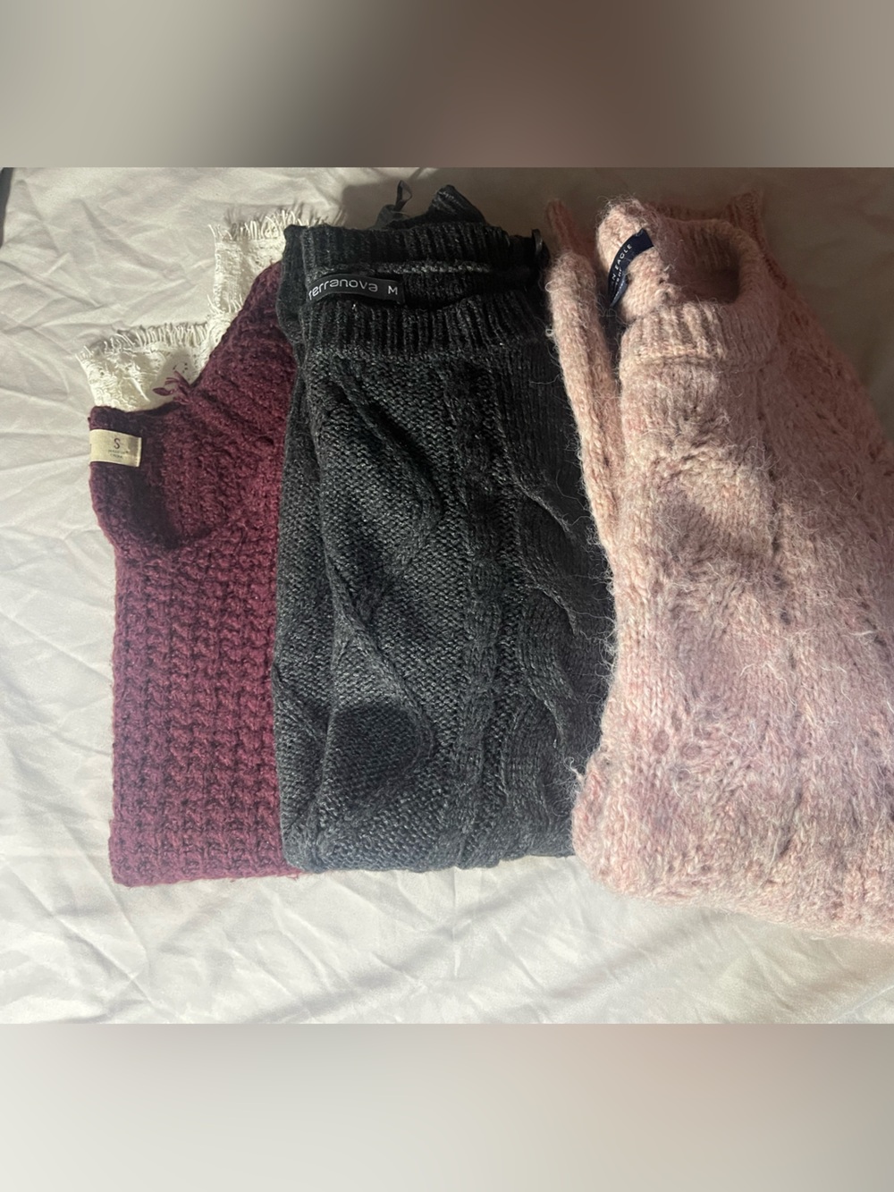 Bundle 3pcs Women’s Knit Sweater - Branded